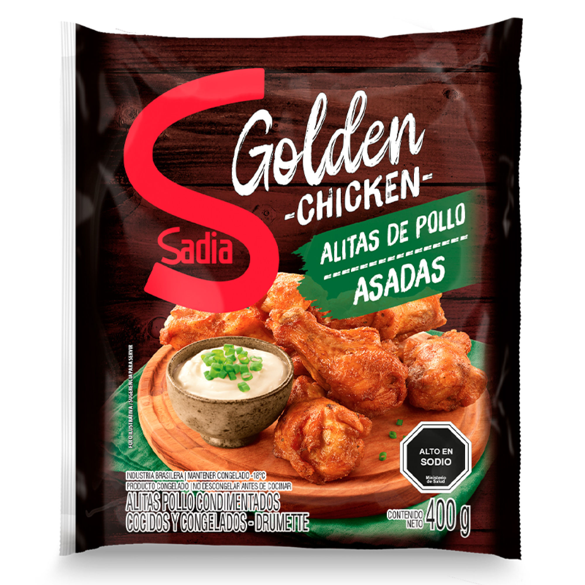 alitas asadas 400gr