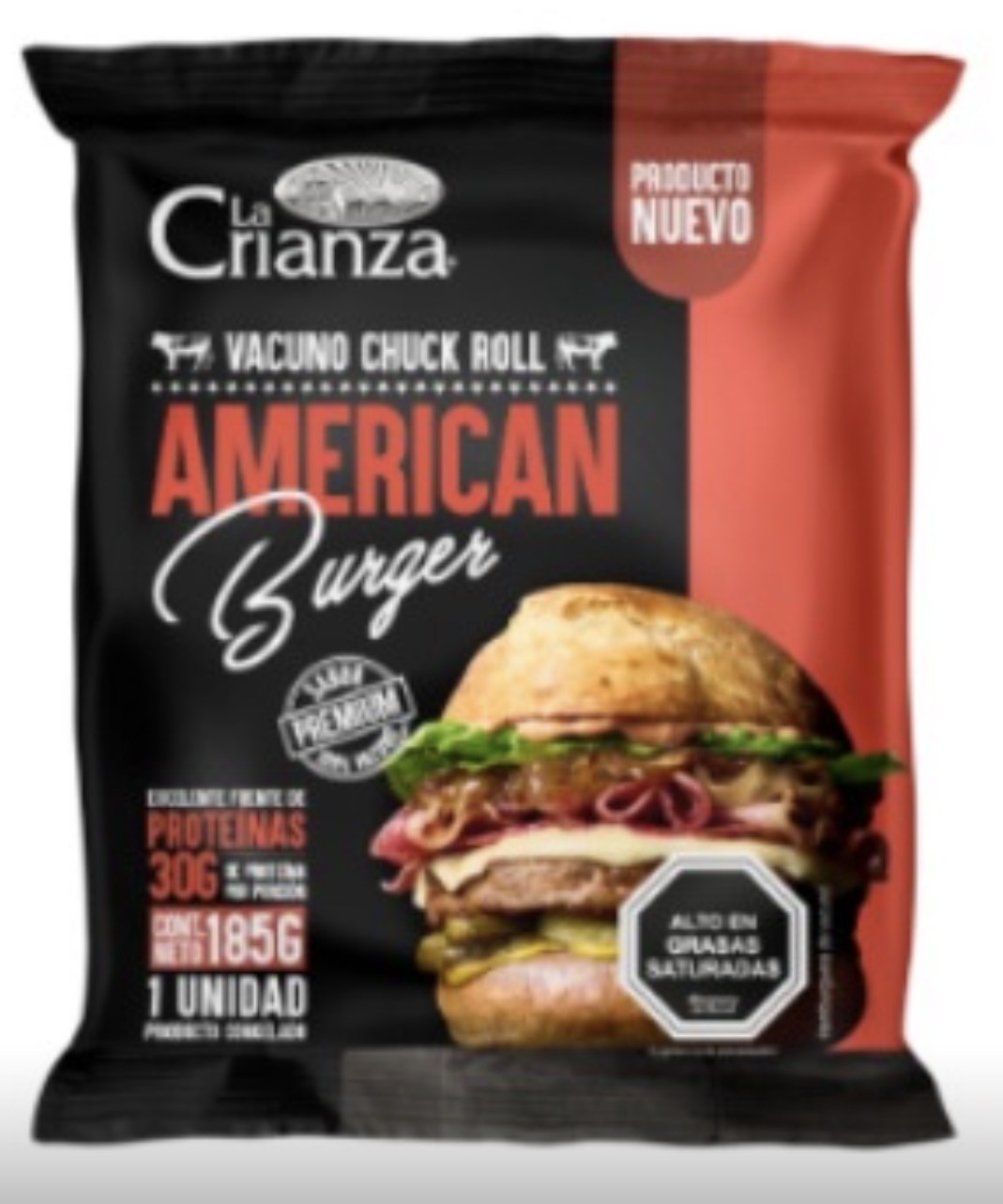 american burger 185gr