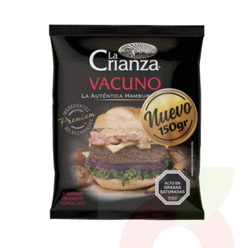 hamburguesa vacuno 150gr