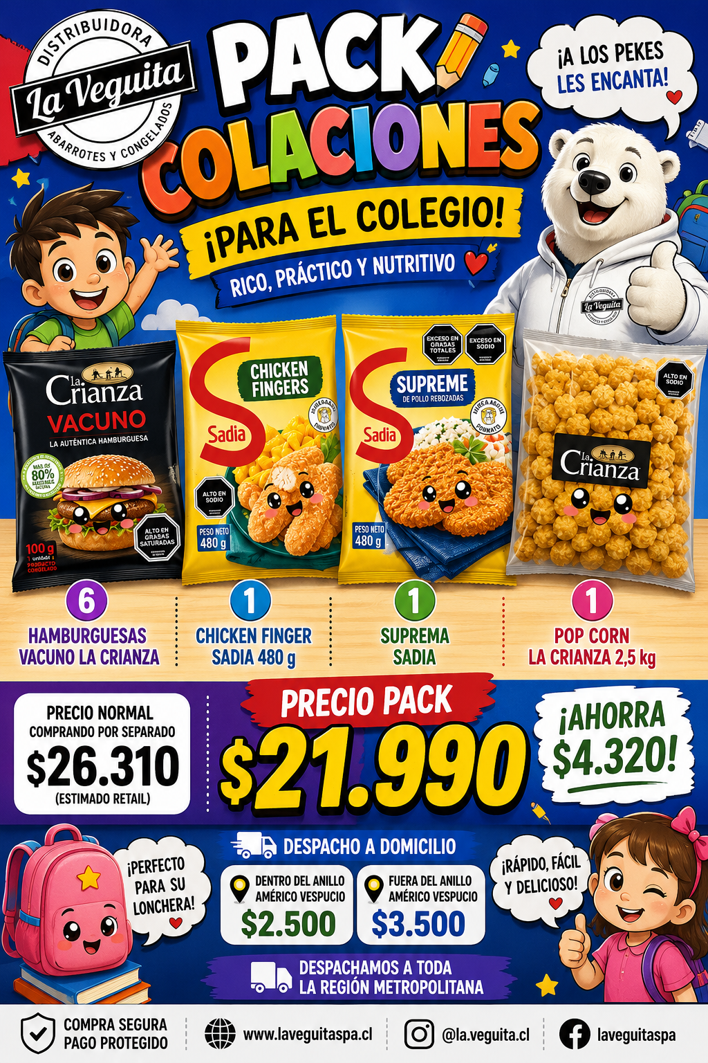 pack colacion